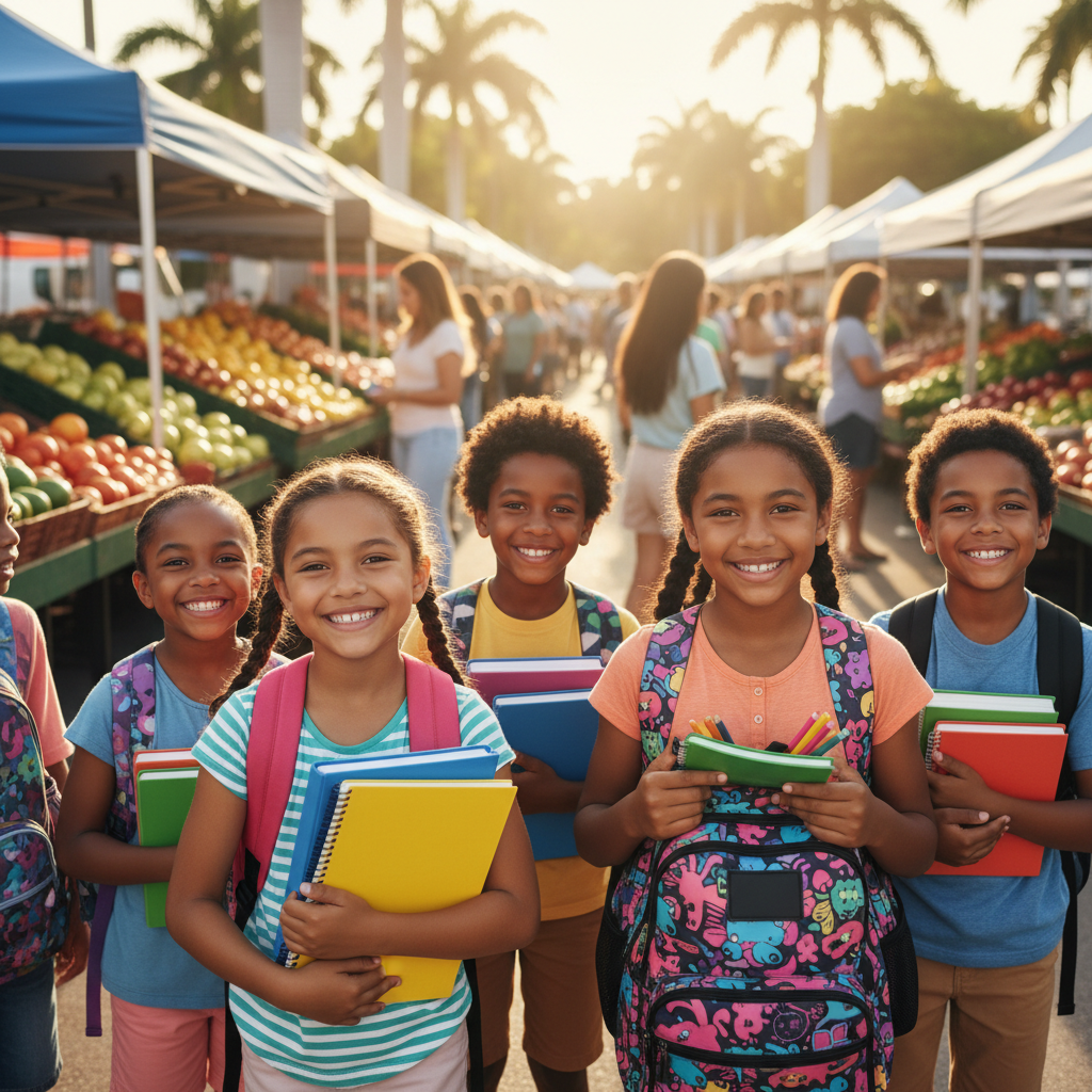 "Give a Miami child the school supplies they need to succeed.