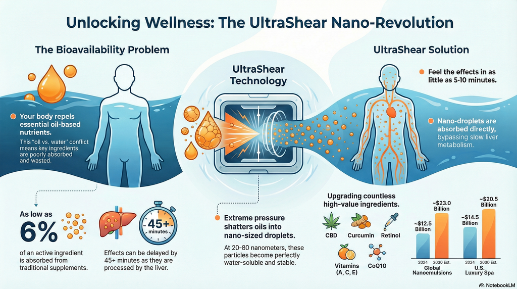 Super Antioxidant Oil Complex - Oral NanoSpray | UltraShear Technology™